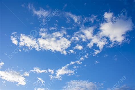 Blue Sky And White Clouds Photography Material Background Blue Sky And