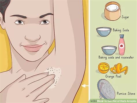 How To Get Rid Of Dark Armpits 12 Steps With Pictures Dark Armpits Dark Underarms