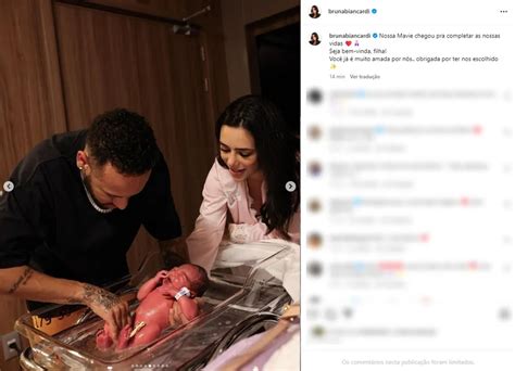 Neymar Posta Foto Da Filha Mavie O Irm O Na Maternidade Meus