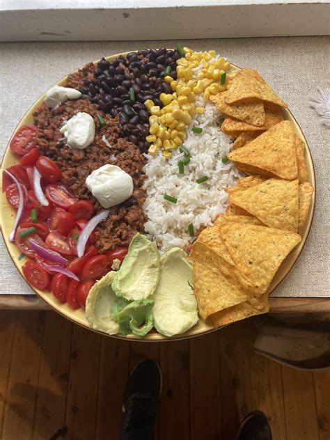 Homemade Taco Bowl Variation R Foodporn