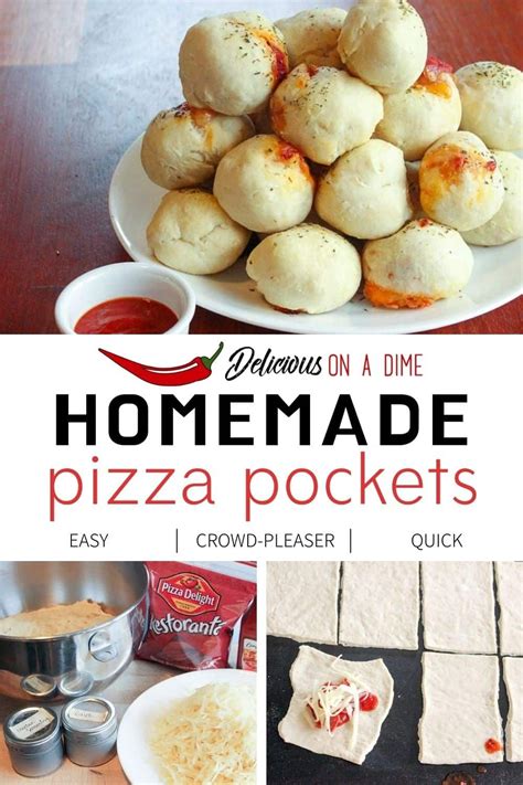 Easy Homemade Pizza Pockets Artofit