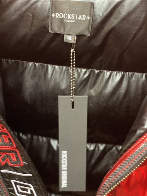 Rockstar Rockstar Original Red Puffer Jacket Grailed