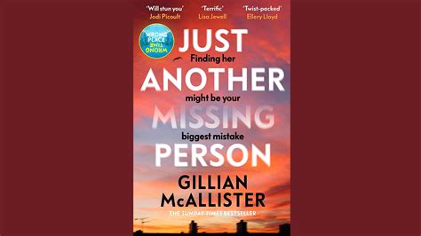 win  copy    missing person  gillian mcallister