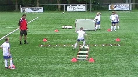 Coordination With Heading And Finishing Soccer Drills Youth Soccer