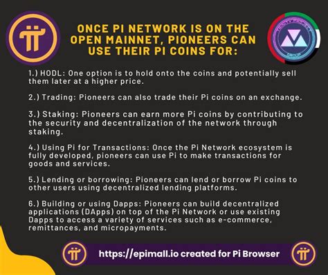 EpiMall π on Twitter Once Pi Network is on the Open Mainnet