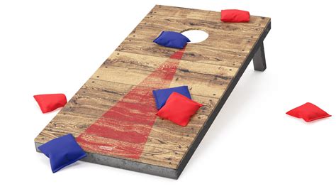 3d Cornhole Bean Bag Toss Yard Game Model Turbosquid 2108385