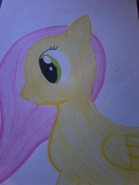 Dibujo De Fluttershy Equestria Fan Club No Oficial Amino