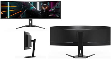 GIGABYTE AORUS CO49DQ 49 DQHD OLED 144Hz Curved Gaming Monitor