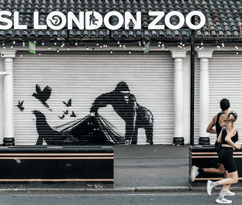 Os últimos murais de Londres de Banksy estão gerando polêmica Animais