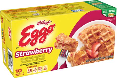 Strawberry Frozen Waffles L Eggo With Eggo®