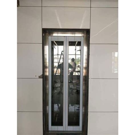 Senior Elevators 50 Hz Stainless Steel Passenger Lift Max Persons 6