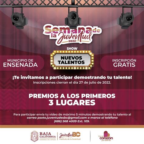 Lanzan Convocatoria Concurso Estatal De Show Nuevos Talentos