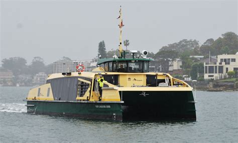 First river class ferry in service on Parramatta River