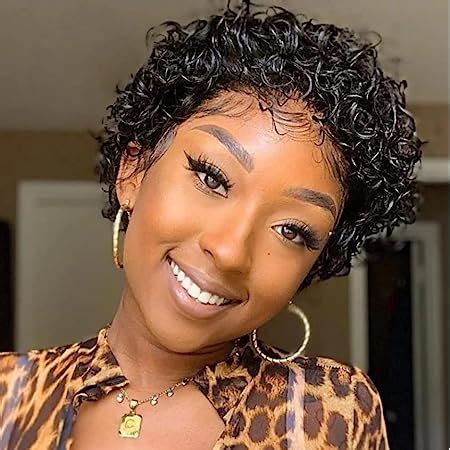 Amazon Besteffie Short Curly Human Hair Wigs For Black Women