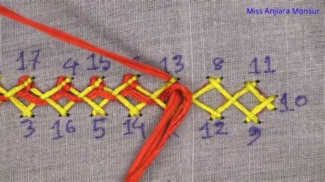 Sindhi Embroidery Stitch Tutorial Sindhi Stitch Work Kutch Work