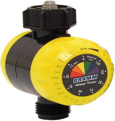 Amazon Dramm Water Timer Yellow Patio Lawn Garden