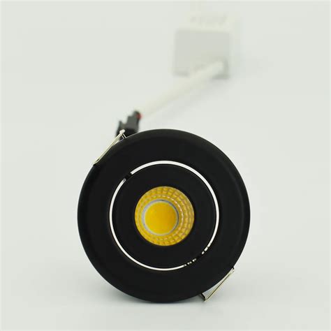 Mini LED Embutido Spot Downlights 1W COB 3W Regul Vel LED Redondo Para