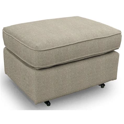 Best Home Furnishings Ottomans 0026 Smooth Rounded Casual Ottoman