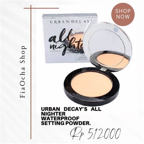 Jual Urban Decay All Nighter Waterproof Setting Powder G Shopee