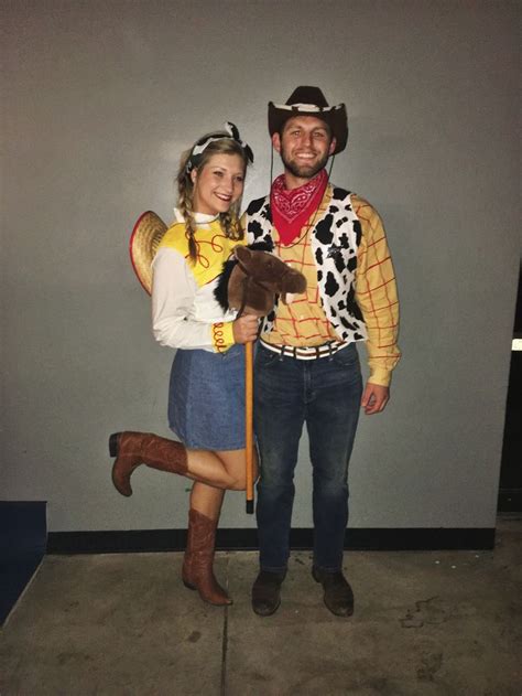 Sheriff Woody And Jessie The Cowgirl Halloween Costume Halloween