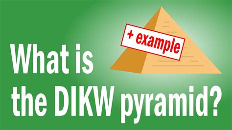 What is the DIKW Pyramid? 🐫 + Example - en.mindovermetal.org