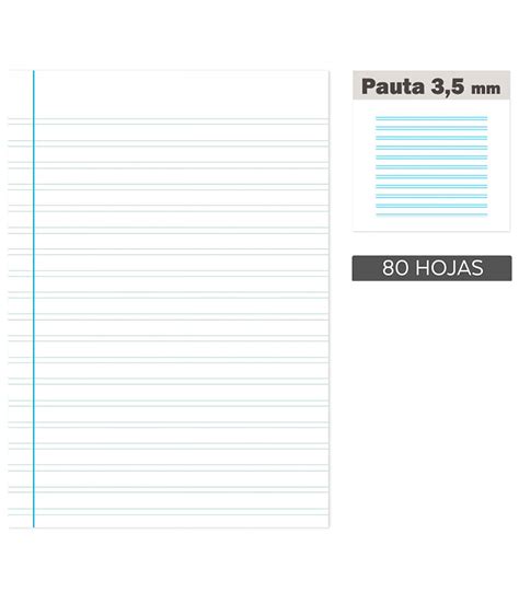 Tradineur Pack De Cuadernos De Pauta Tama O Tapas De Cart N