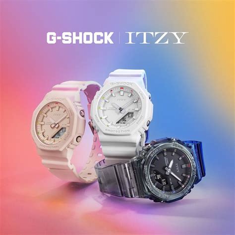 Casio G Shock X ITZY GMA P2100IT 7ADR CasiOak Collaboration Model