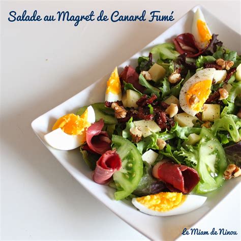 Salade de Magret de Canard Fumé