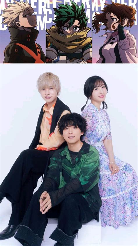 Okamoto Nobuhiko, Yamashita Daiki and Ayane Sakura in 2024 | My hero ...