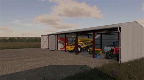 Ls Schuppen Mit Garage V Mod Landwirtschafts Simulator