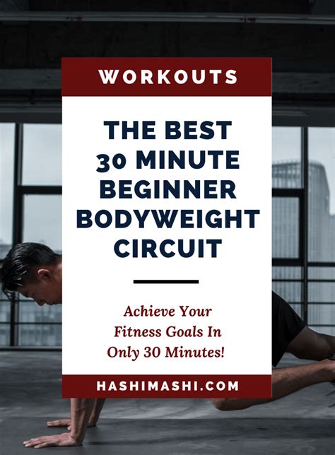 Beginner Bodyweight Workout Plan Eoua Blog