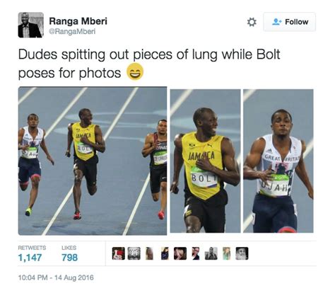 Usain Bolts Famous Photo Turns Into The Internets Funniest Meme