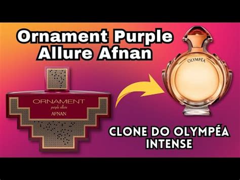 Ornament Purple Allure Afnan Resenha Clone do Olympéa Intense YouTube