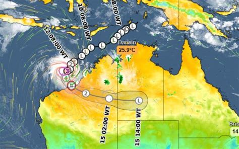 Cyclone Ilsa Strengthens And Turns As Impact To Track