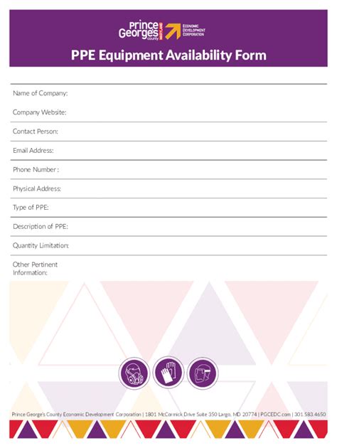 Fillable Online Ppe Form 002pdf Digtal Form Pertaining To Ppe For Comapnies Making Personal