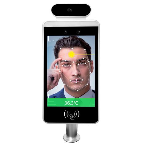 Easy Operate Inch Ultra Thin Facial Recognition Temperature Scanner