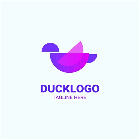 duck logo design vector free 17074364 Vector Art at Vecteezy