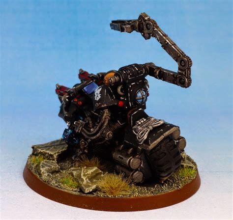 Iron Hands: Chapter Master on Bike - Wargaming Hub