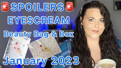 January Eyescream Beauty Bag Box Spoilers Youtube