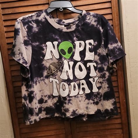 electric pink | Tops | Electric Pink Nope Not Today Top | Poshmark