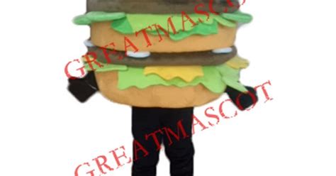 Giant Burger Mascot Costume