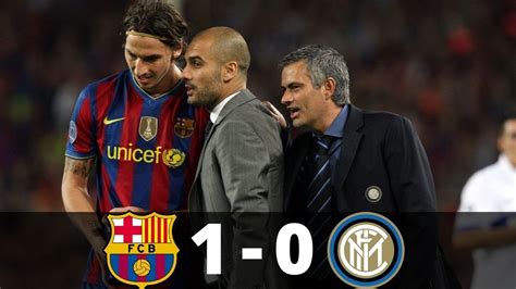 Barcelona Vs Inter Milan 1 0 Ucl Semi Final 20092010 All Goals And Full