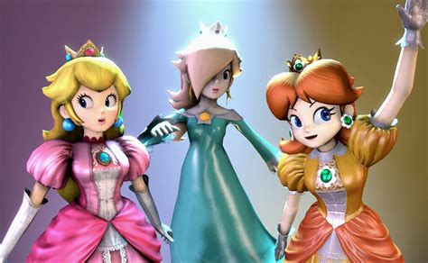 Sfm The Princesses Of The Super Mario Series By Inkbennie On Deviantart