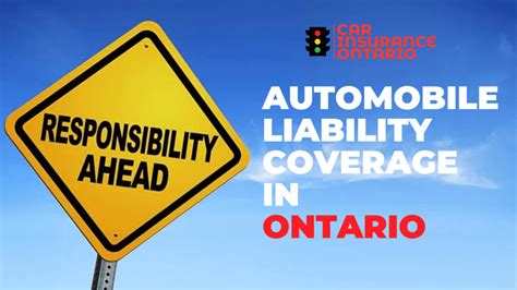 Auto Liability Insurance Third Party Coverage In Ontario