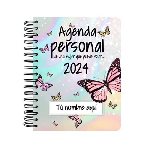 Agenda Mariposa Amarillo Limón Studio