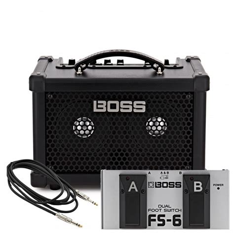 Boss Dual Cube Bass Lx Amplificatore Per Basso Con Footswitch Gear Music