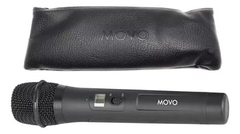 Movo Wmx Th Micr Fono Inal Mbrico De Mano Con Transmis Color Negro