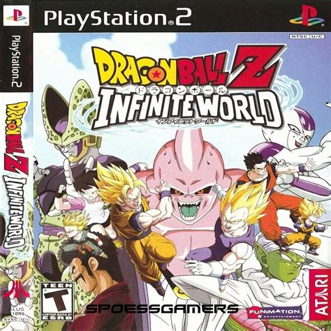 Dragon Ball Z Infinite World Ps2 Patch Com Capa Mebuscar Brasil