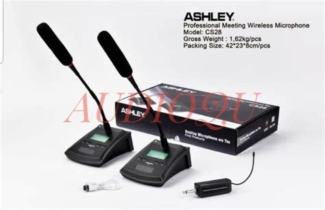 Mic Podium Meja Ashley Cs Wireless Microphone Cs Original Lazada