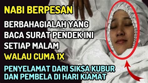 Sesibuk Apapun Jangan Tinggalkan Baca Surat Ini Di Setiap Malam